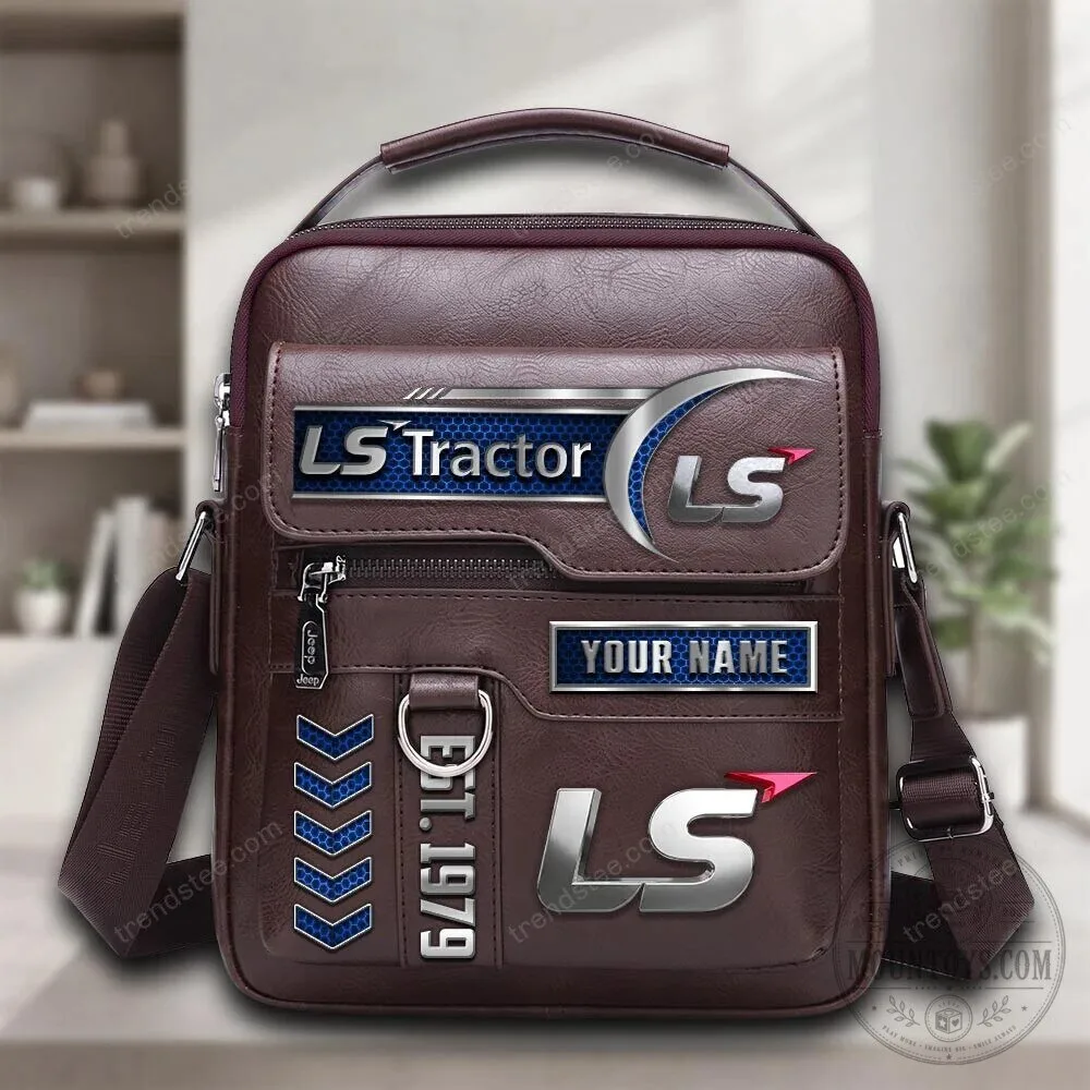 LS Tractor Personalized Leather Crossbody Shoulder Bag 5 LS Tractor Personalized Leather Crossbody Shoulder Bag