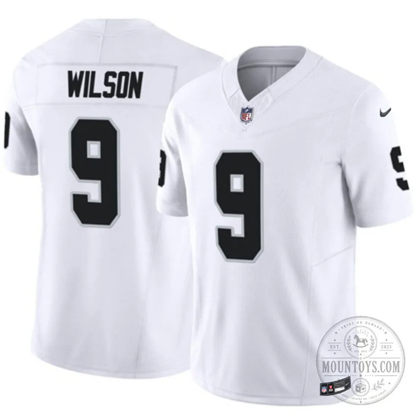 Las Vegas Raiders Tyree Wilson White Football Jersey