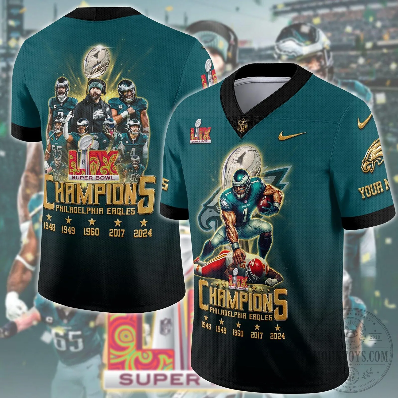 Philadelphia Eagles Football Super Bowl Champions Hoodie and Sweatpants Set 8 Philadelphia Eagles Football Super Bowl Champions Hoodie and Sweatpants Set
