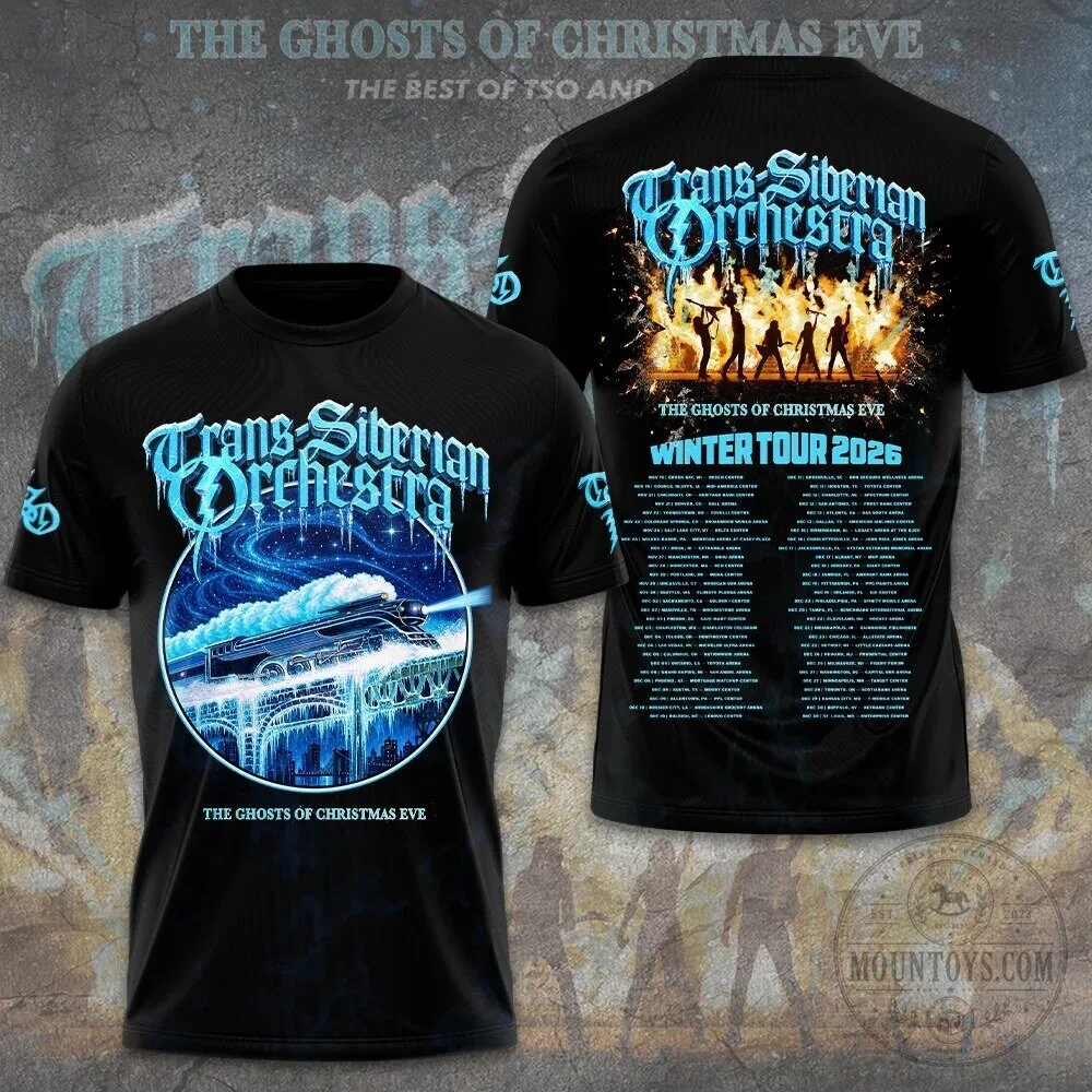 The Ghosts of Christmas Eve T-Shirt - Trans-Siberian Orchestra Winter Tour 2026