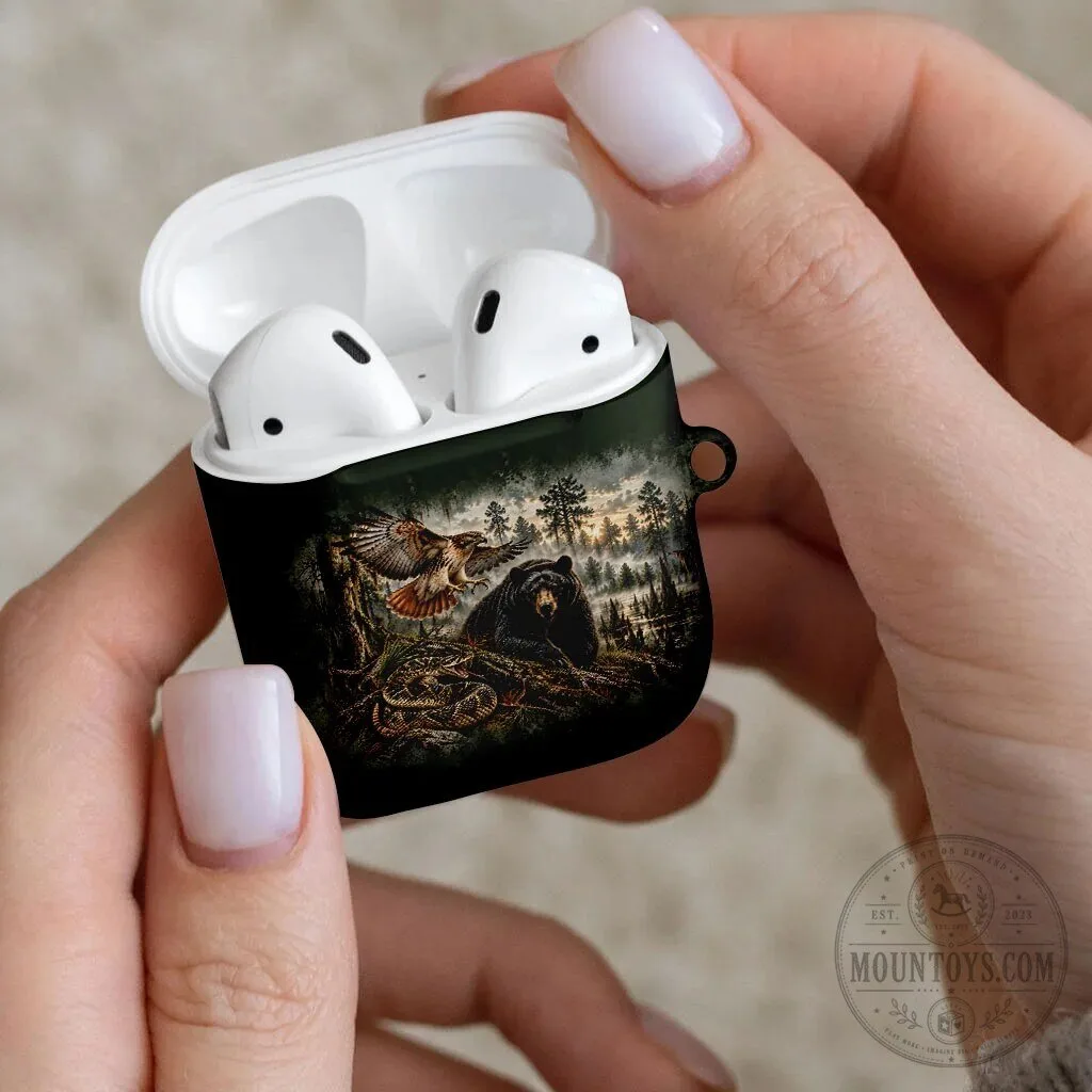 Chahta Yakni Tribe Land Of The Free Native American Wildlife AirPods Case 12 Chahta Yakni Tribe Land Of The Free Native American Wildlife AirPods Case