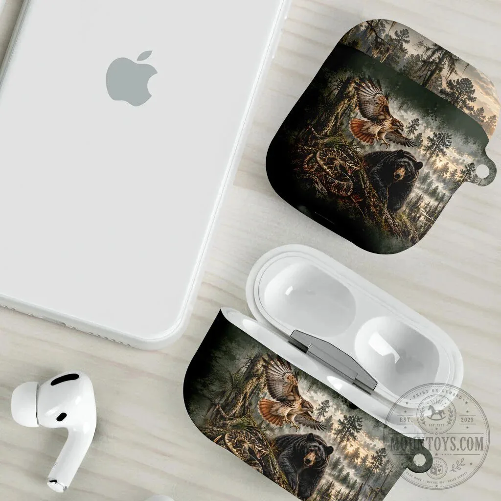 Chahta Yakni Tribe Land Of The Free Native American Wildlife AirPods Case 14 Chahta Yakni Tribe Land Of The Free Native American Wildlife AirPods Case