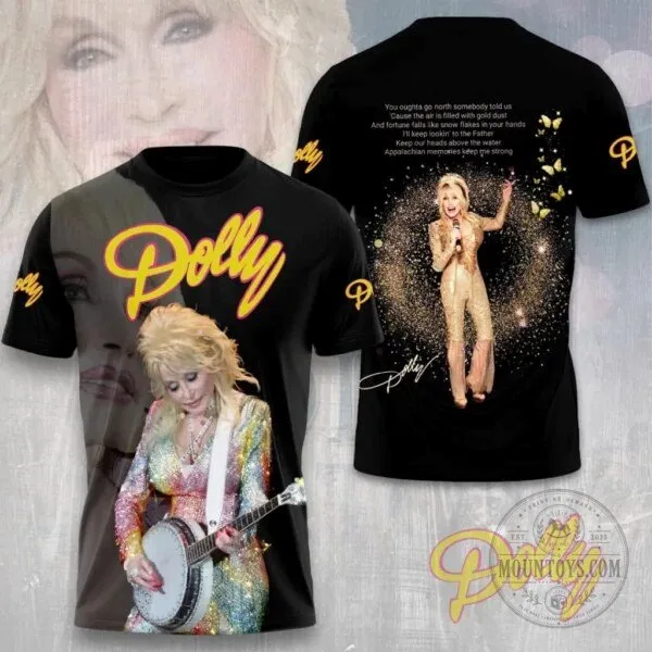 Dolly Parton Country Music Legend All Over Print Graphic T-Shirt 7 Dolly Parton Country Music Legend All Over Print Graphic T-Shirt
