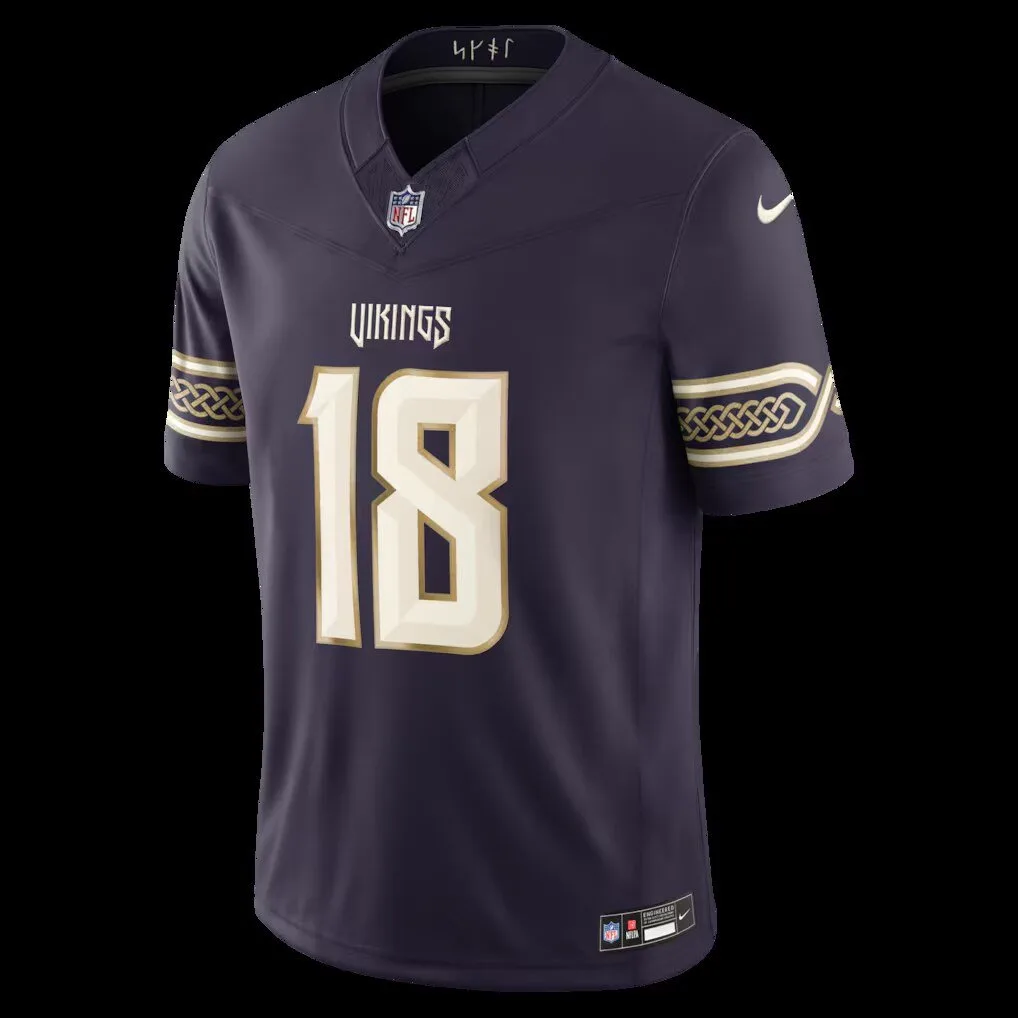 Justin Jefferson Minnesota Vikings NFL Football Jersey 8 Justin Jefferson Minnesota Vikings NFL Football Jersey