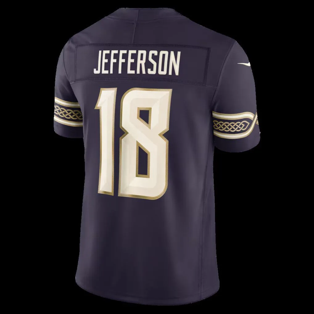 Justin Jefferson Minnesota Vikings NFL Football Jersey 9 Justin Jefferson Minnesota Vikings NFL Football Jersey