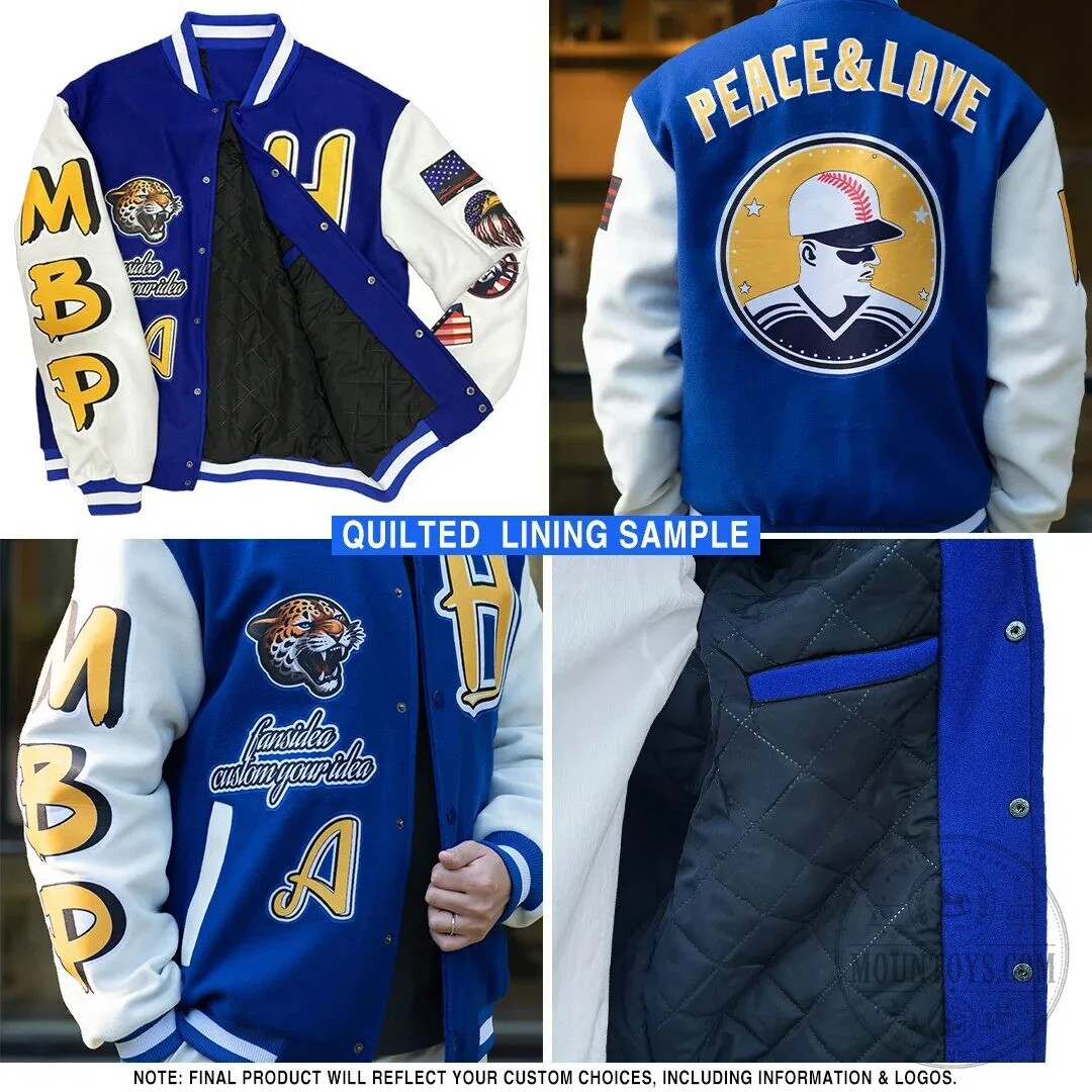 Custom Red Navy Blue White Fire Flame Full Snap Varsity Letterman Hoodie Jacket 12 Custom Red Navy Blue White Fire Flame Full Snap Varsity Letterman Hoodie Jacket