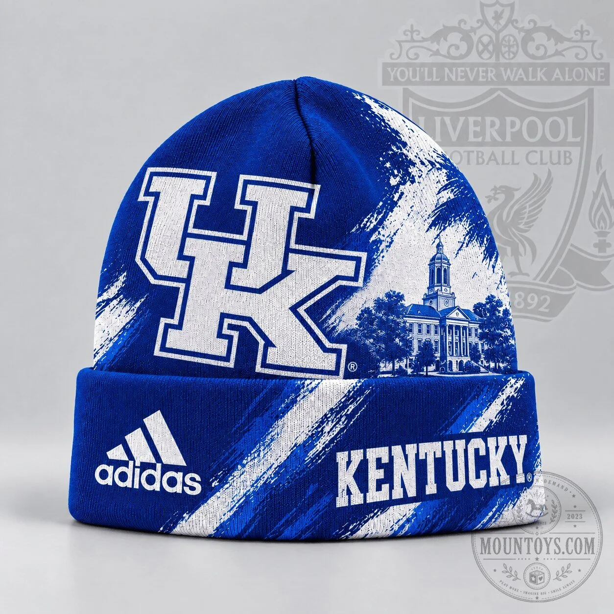 Kentucky Wildcats NCAA Varsity Brushstroke Knit Cuffed Beanie Cap Hat