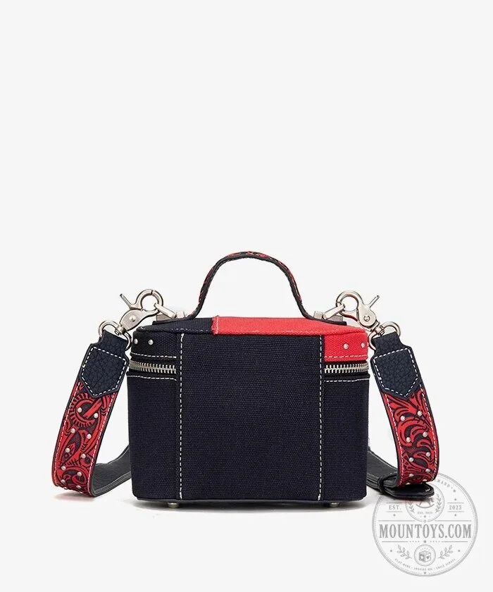 Houston Texans Football Team Western Canvas Crossbody Bag 13 Houston Texans Football Team Western Canvas Crossbody Bag