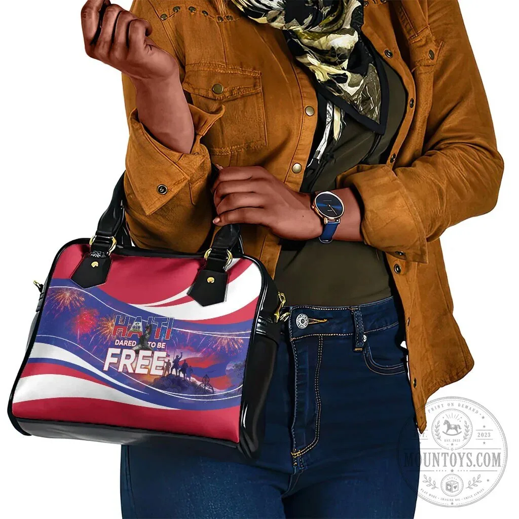 Haiti Independence Day Dared To Be Free Shoulder Handbag 9 Haiti Independence Day Dared To Be Free Shoulder Handbag