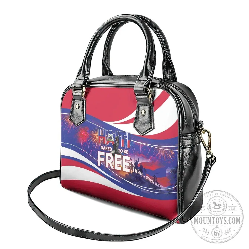 Haiti Independence Day Dared To Be Free Shoulder Handbag 11 Haiti Independence Day Dared To Be Free Shoulder Handbag