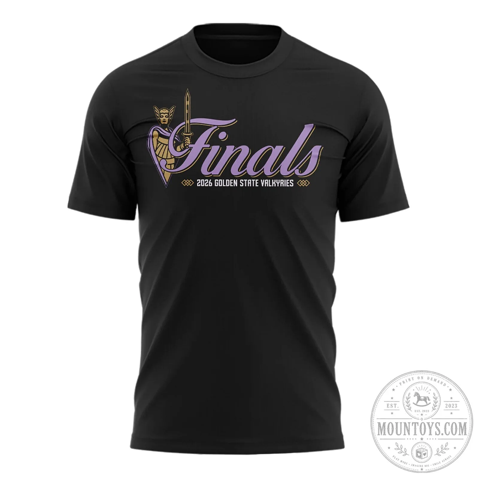 Golden State Valkyries 2026 Finals Black Basketball Fan T-Shirt 6 Golden State Valkyries 2026 Finals Black Basketball Fan T-Shirt