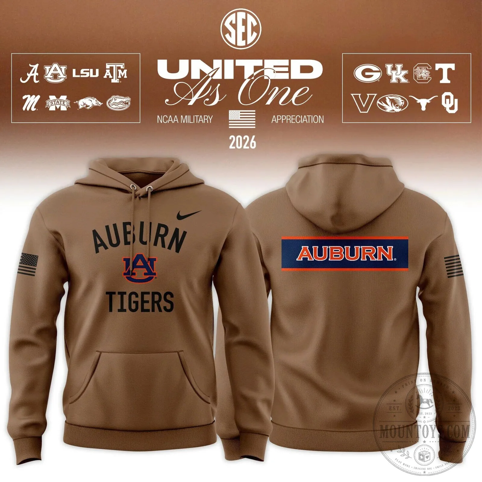 Southeastern Conference Military Appreciation United As One 2026 Hoodie 13 Southeastern Conference Military Appreciation United As One 2026 Hoodie