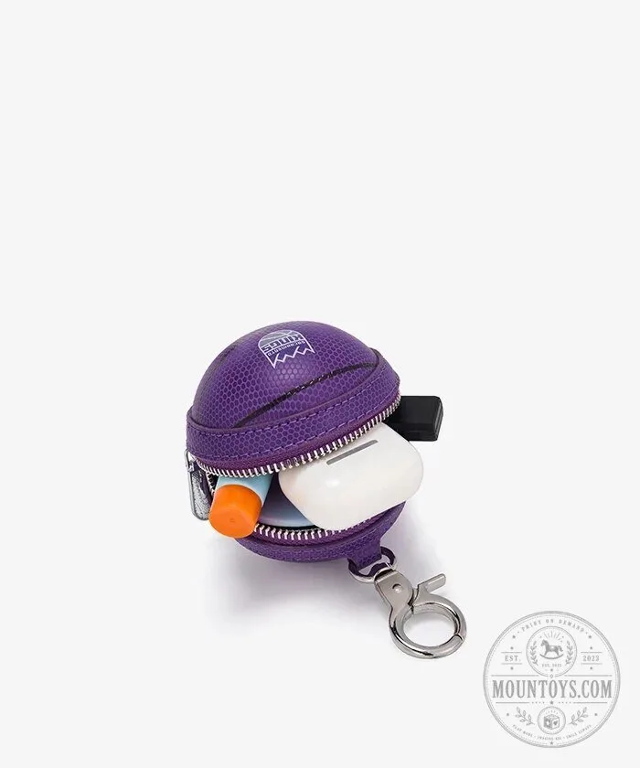 Sacramento Kings Basketball Mini Pouch Keychain with Zipper Closure 9 Sacramento Kings Basketball Mini Pouch Keychain with Zipper Closure