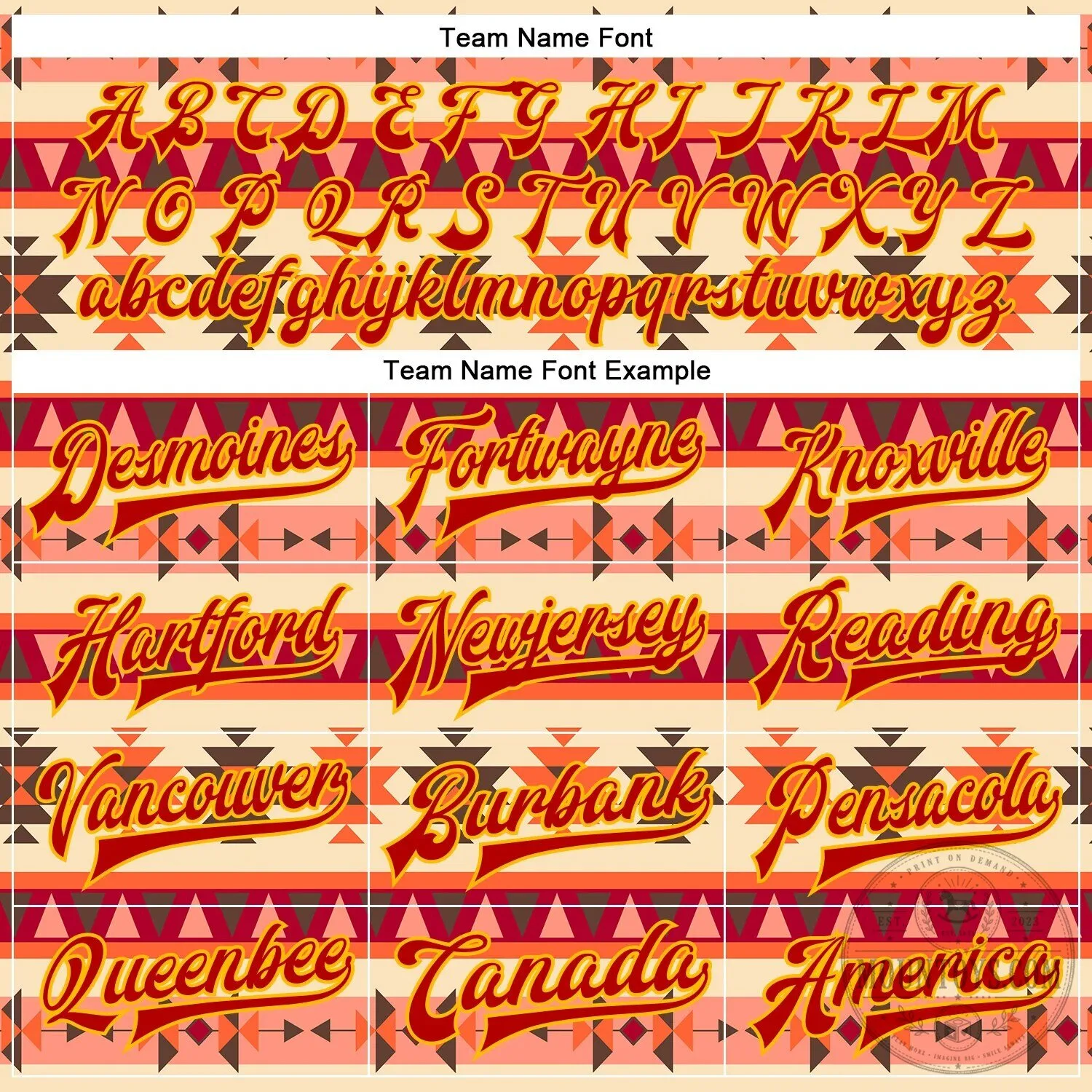 Custom Red Gold White Southwestern Geometric Aztec Bomber Varsity Jacket 12 Custom Red Gold White Southwestern Geometric Aztec Bomber Varsity Jacket