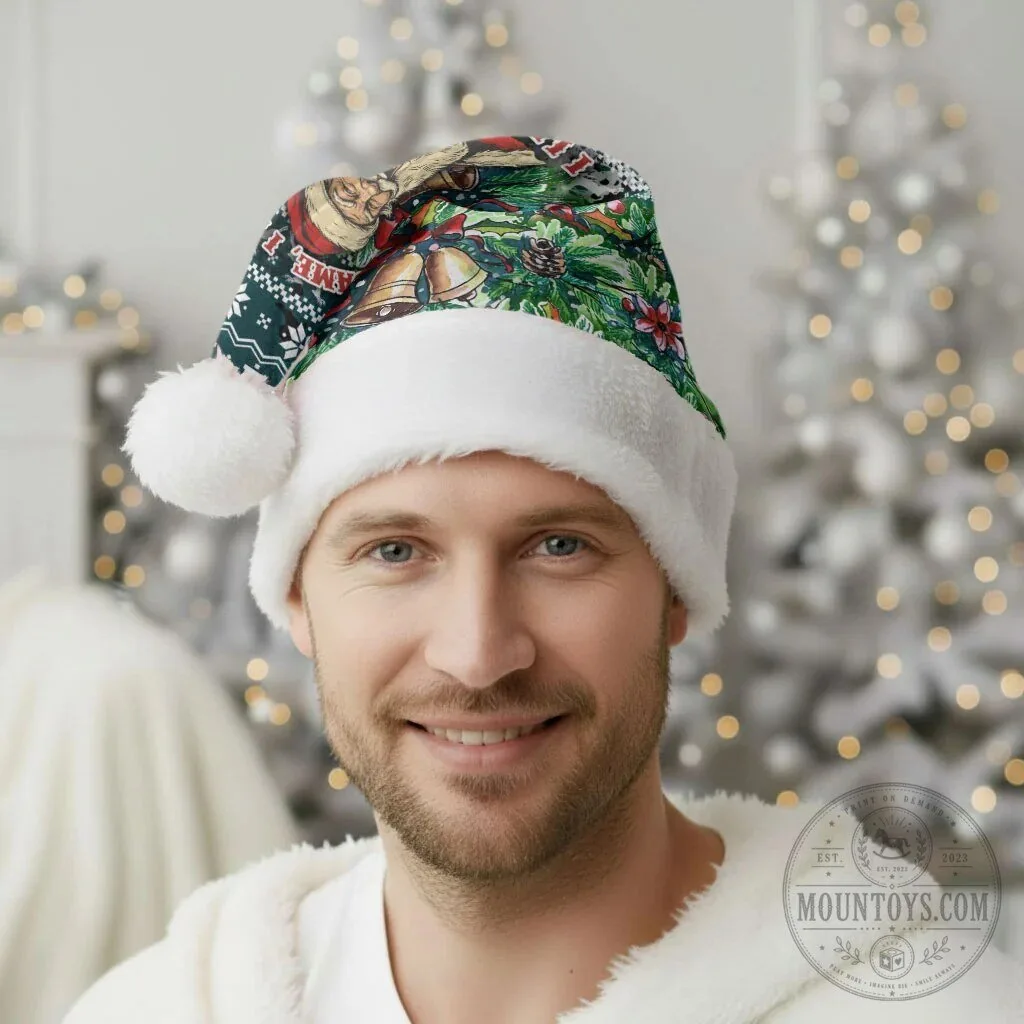 Funny Santa Claus I Don't Believe In You Either Santa Christmas Hat 13 Funny Santa Claus I Don